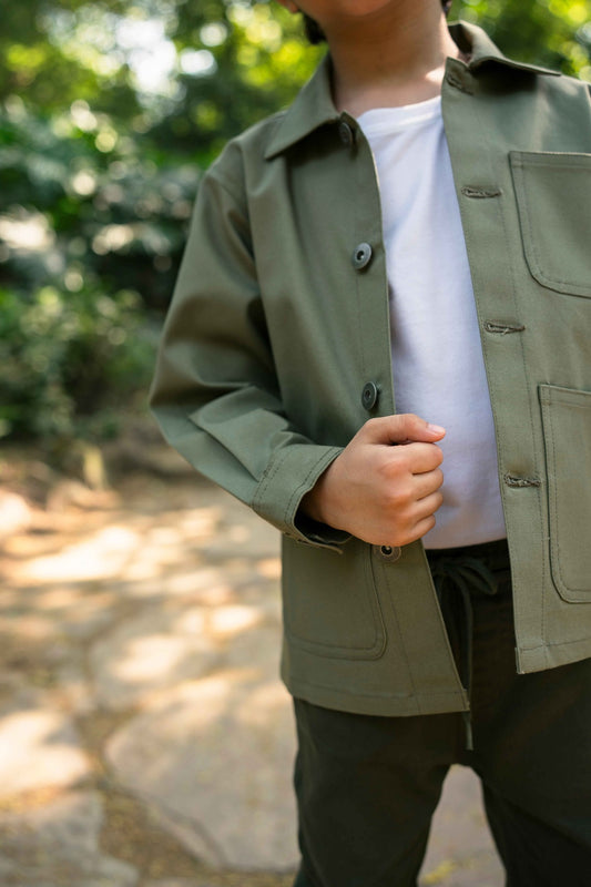 Moss Green Khaki Jacket