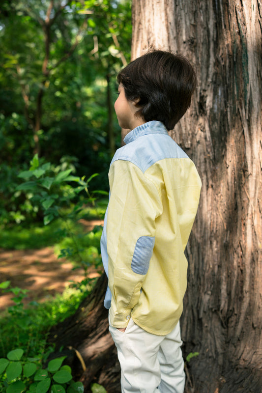 Colour Block Shirt